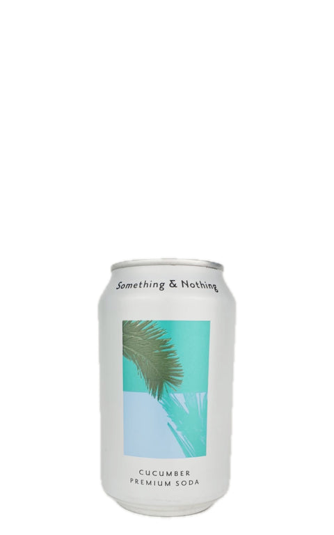 Something & Nothing Cucumber Premium Soda