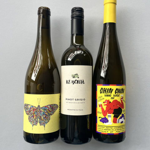 3 bottle white wine case