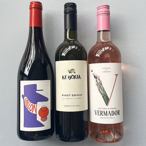 3 bottle mixed wine case