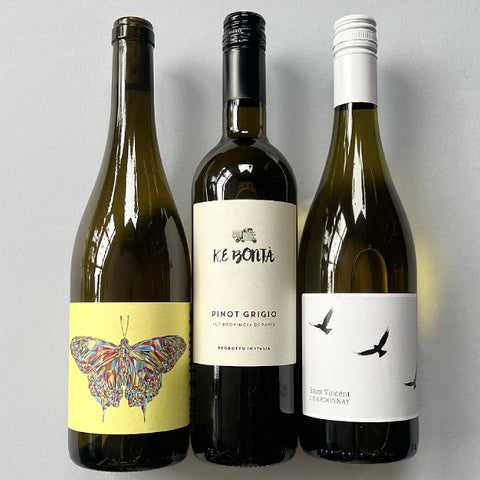 3 bottle white wine case