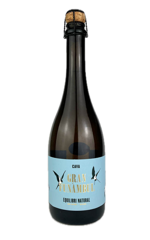 Gran funambul cava by Entre Vinyes - natural sparkling wine from Catalunya, Spain