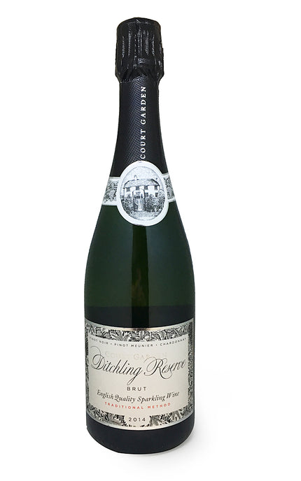 Ditchling Reserve English Sparkling Wine, Court Garden