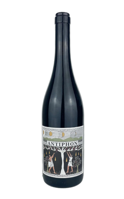 Antiphon red blend peloponnese, organic red wine, vegan wine and greek wine