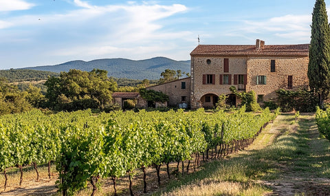 languedoc wine vineyard