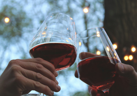 light red wine and medium red wine