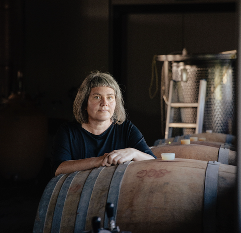 Austrian female wine producer Judith Beck