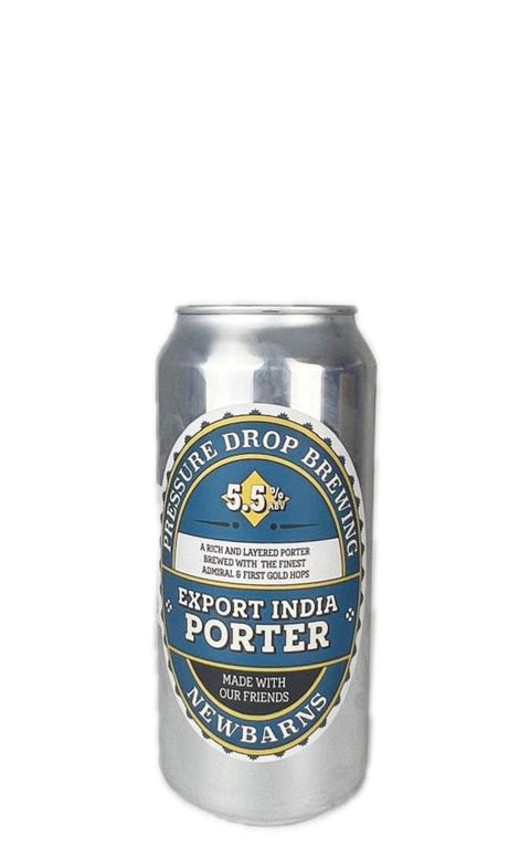 Pressure Drop Brewing x Newbarns Export India Porter
