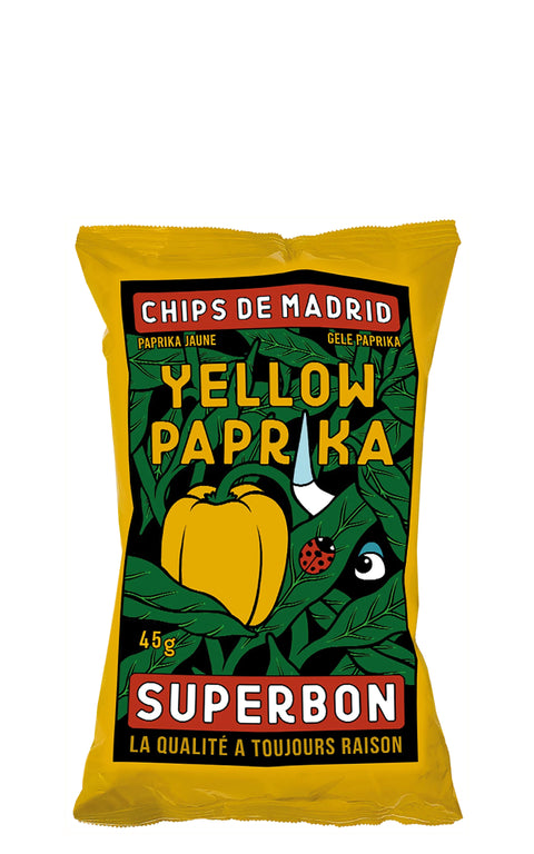 Superbon Chips Yellow Paprika