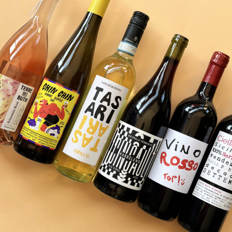 6 bottle mixed wine case