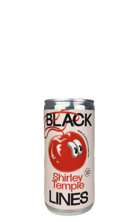 Black Lines Drinks Shirley Temple Can