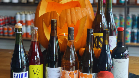 halloween wine selection