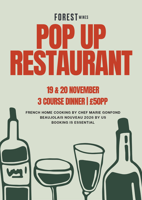 Beaujolais Nouveau Dinner THURSDAY 19th Nov