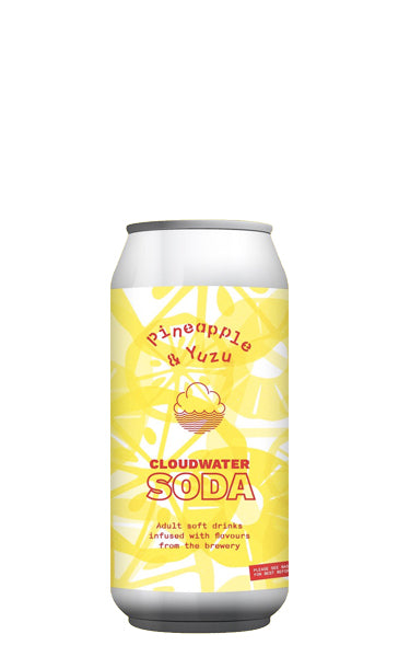 Pineapple & Yuzu Cloudwater Soda