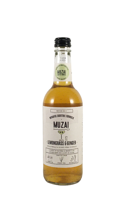 Muzai Lemongrass & Ginger craft cocktail mixer