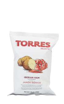 Torres Large Bag Iberico ham potato crisps