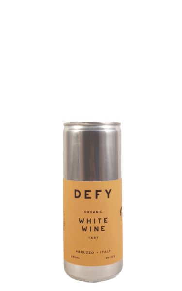 Defy, Tart. Organic White Can