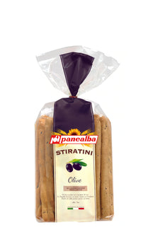 Stiratini (Bread Sticks) with black olives